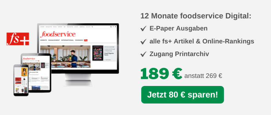 foodservice Digital 12 Monate für 189 €