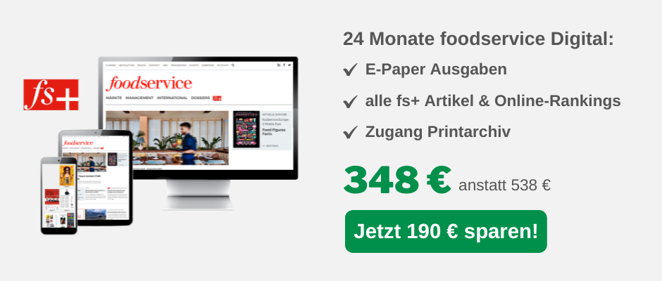 foodservice Digital 24 Monate für 348 €