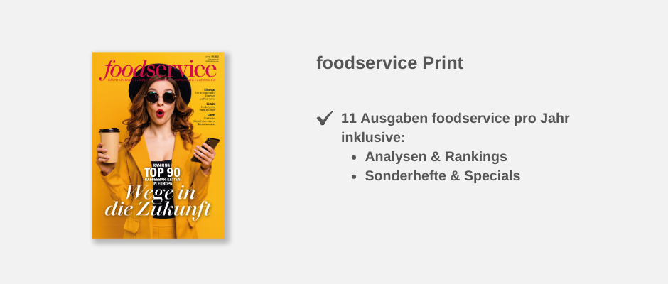 foodservice Print Jahresabo 2023